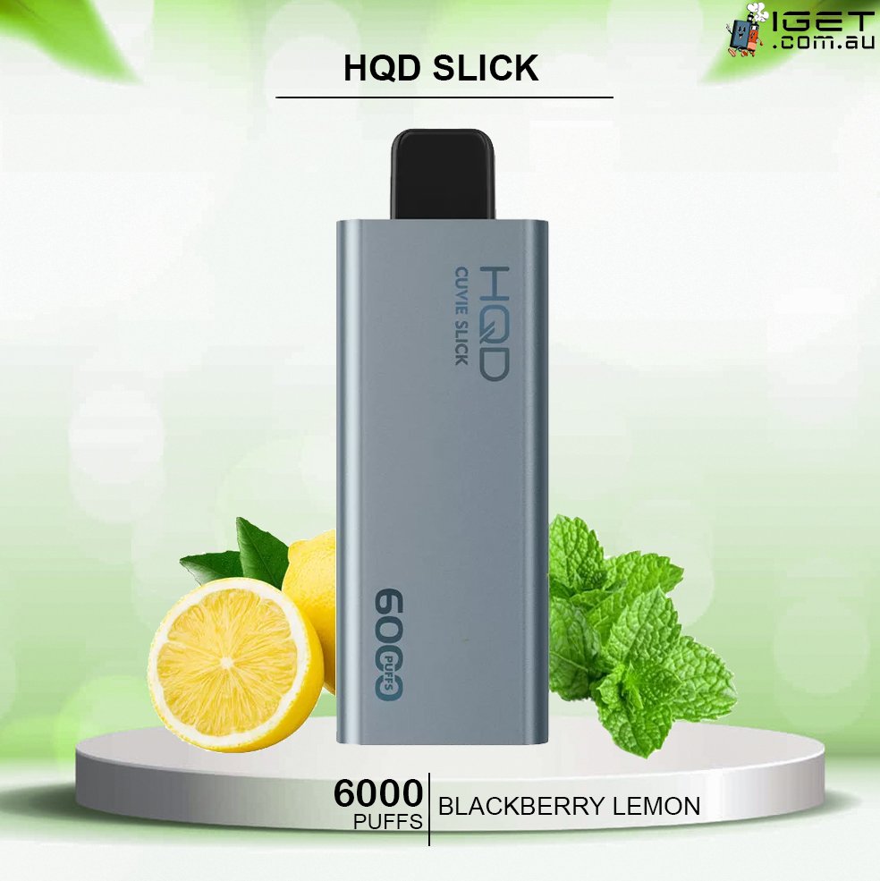 hqd slick blackberry lemon 6000 puffs