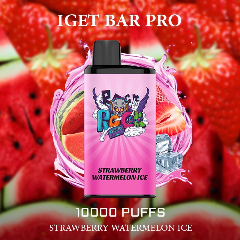 iget bar pro – strawberry watermelon ice – 10000 puffs