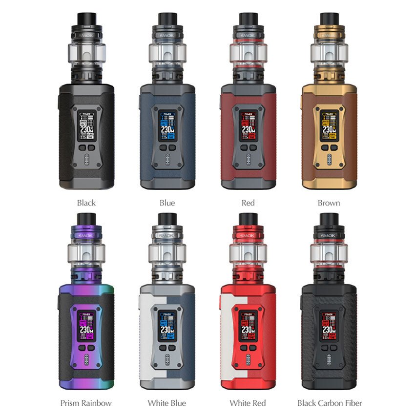 smok morph 2 230w mod kit with tfv18 tank 7.5ml