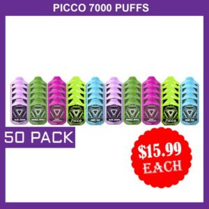 picco 7000 puffs – 50 pack