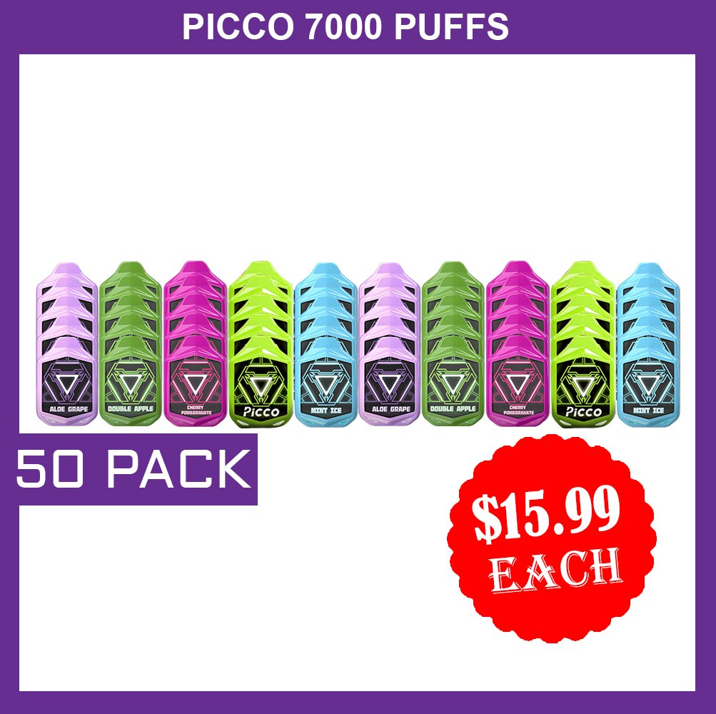 Home picco 7000 puffs – 50 pack
