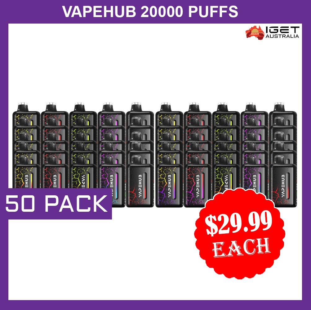Home vapehub 20000 puffs – 50 pack