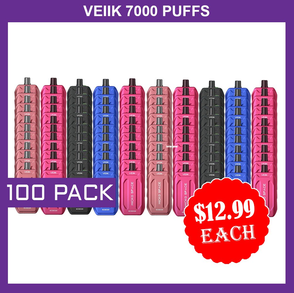 Home veiik 7000 puffs – 100 pack