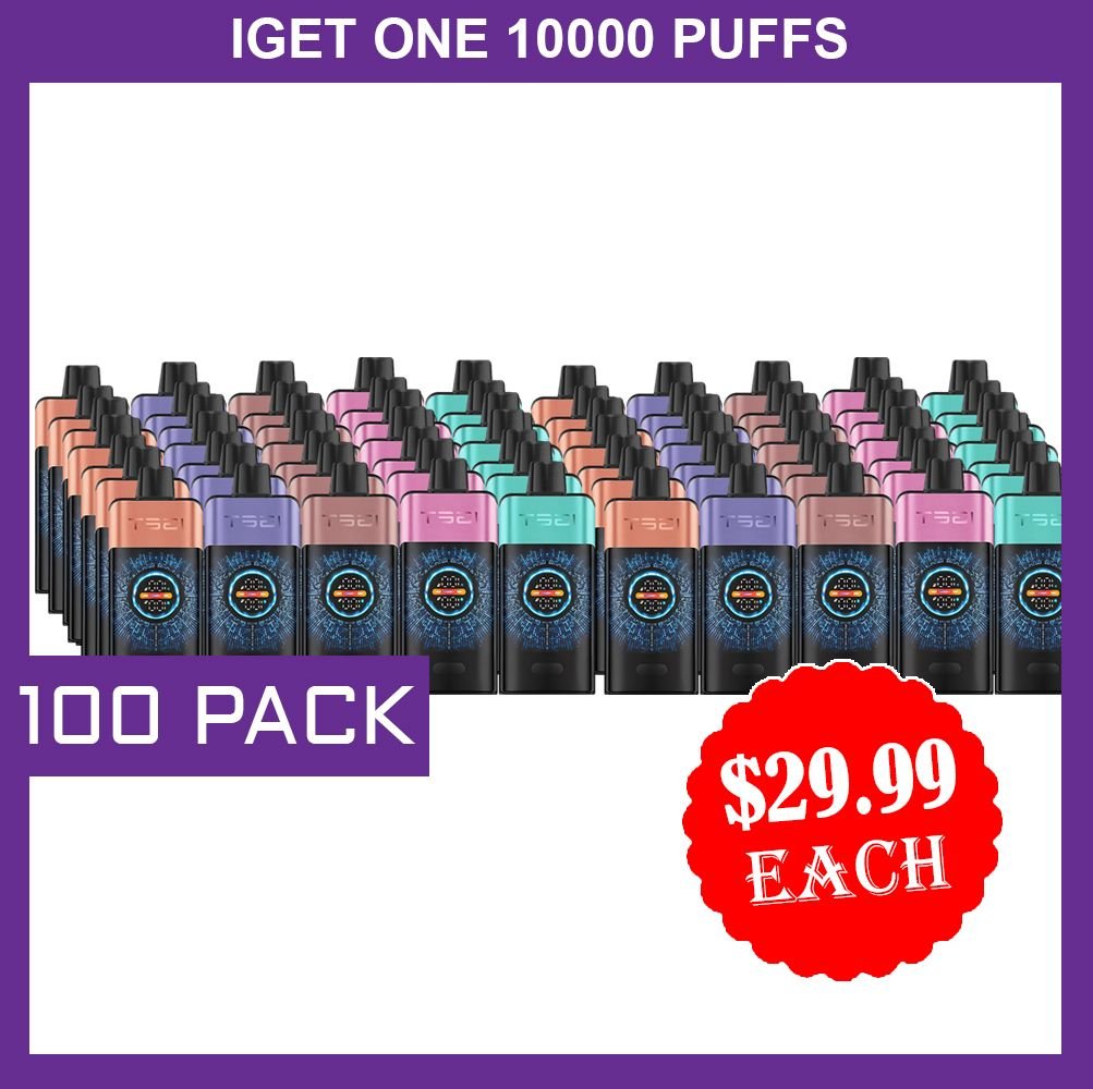 Home iget one 12000 puffs – 100 pack