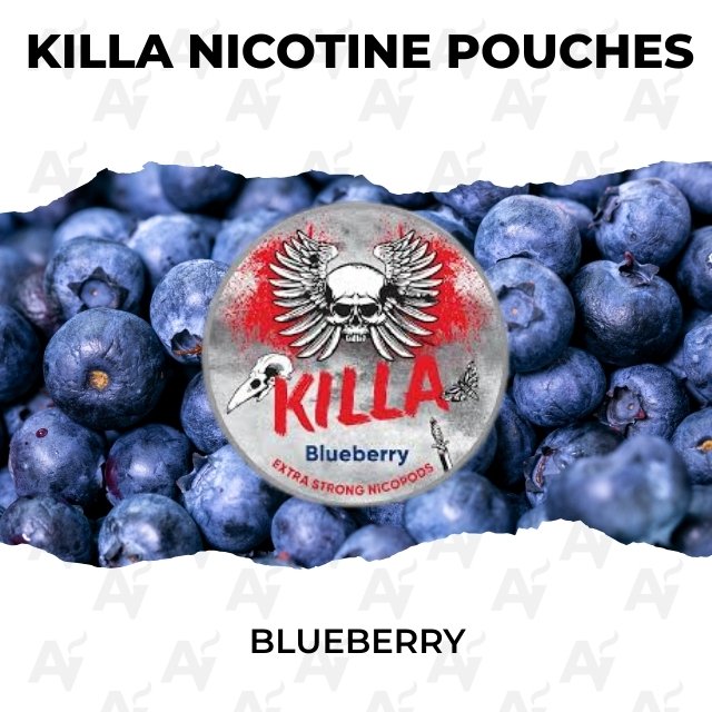 KILLA Nicotine Pouches – Blueberry