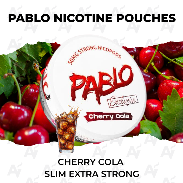 PABLO Nicotine Pouches – Cherry Cola