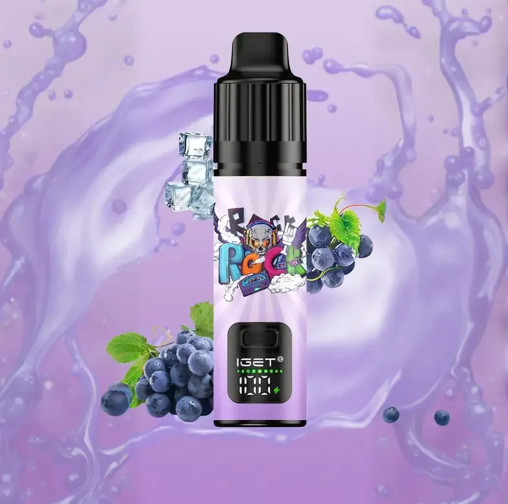 IGET BAR PLUS S3 10000 iget bar plus s3 10000 | grape ice delight – 10,000 puffs of crisp fruity bliss