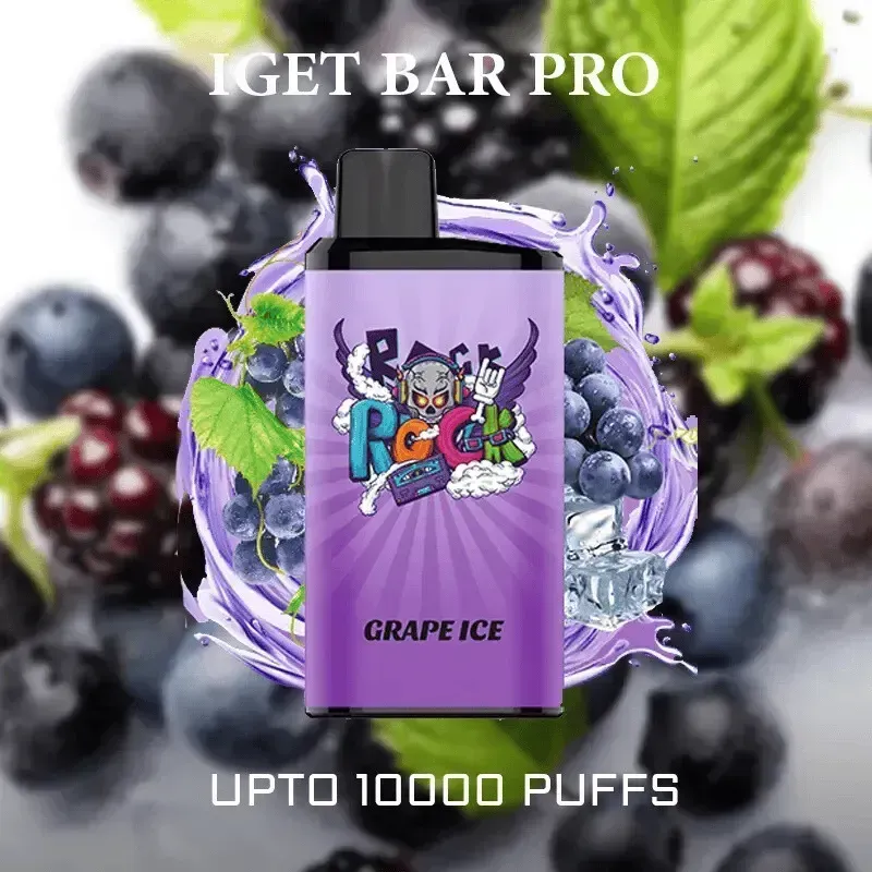 Home grape ice – 10000 puffs iget bar pro