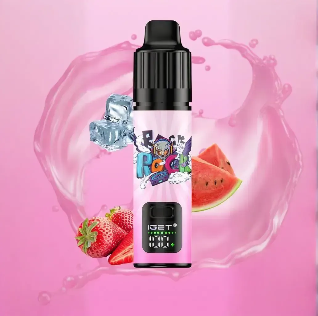 IGET BAR PLUS S3 10000 iget bar plus s3 10000 | strawberry watermelon lce delight – 10,000 puffs of crisp fruity bliss