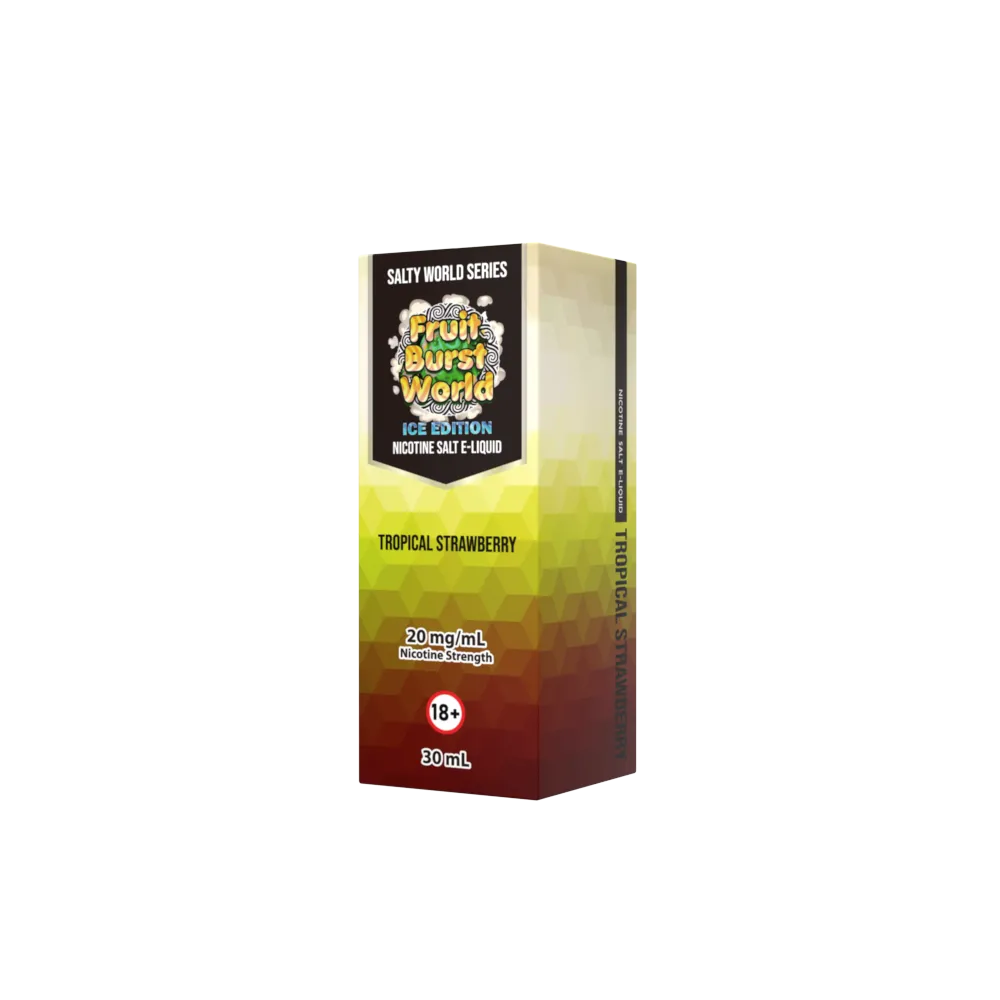[ice ed.] tropical strawberry nicotine salt e liquid