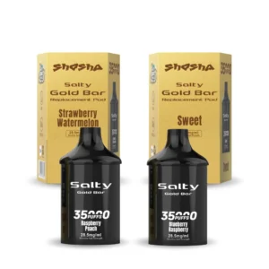salty gold bar replacement pod 28.5mg/ml