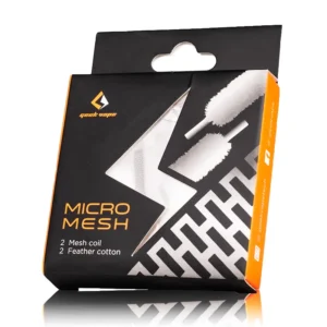 Geekvape Zeus X Micromesh Coil 0.2 and Cotton