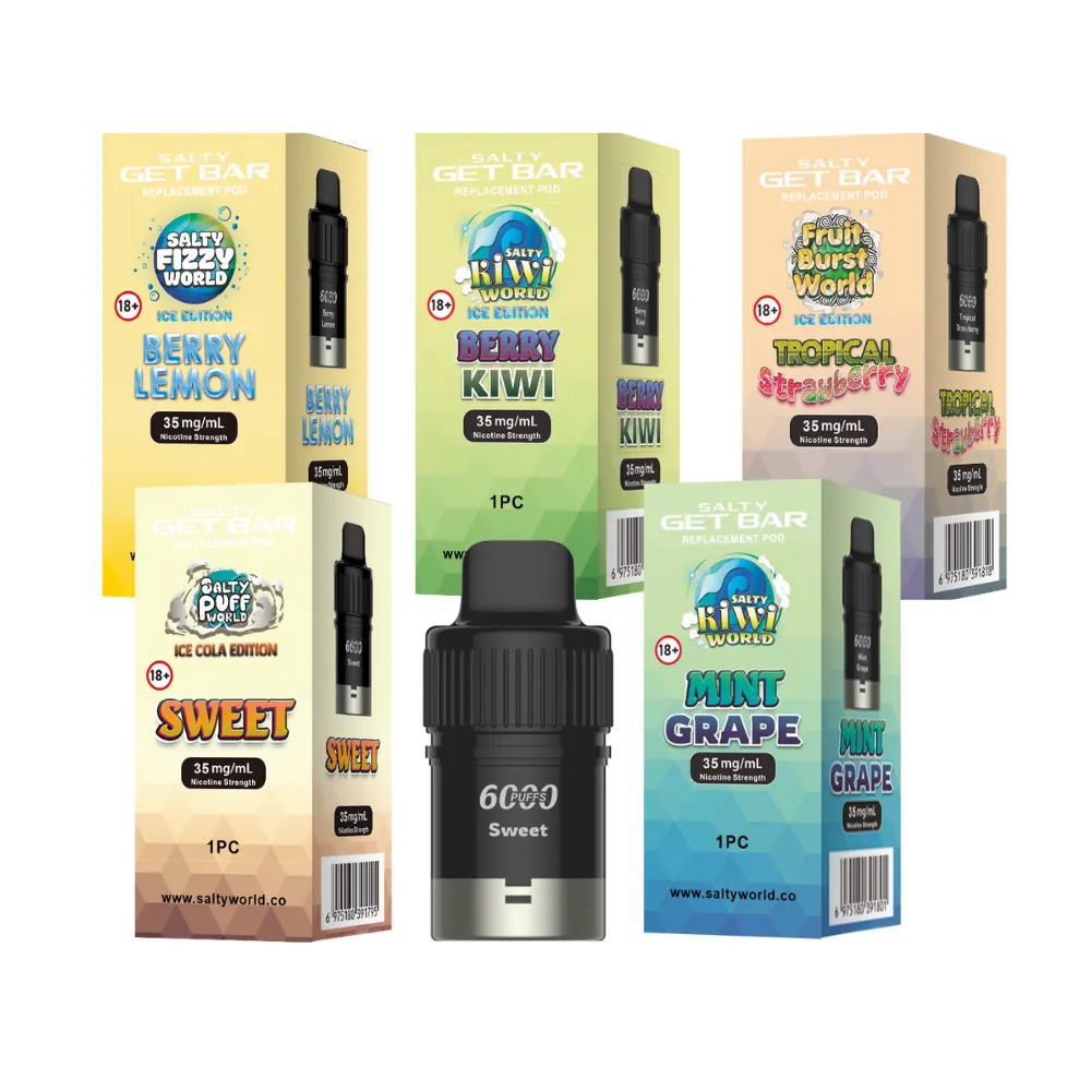 salty get bar pre filled pods 19.95mg/ml
