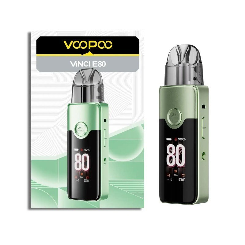 green-voopoo-vinci-e80.jpg voopoo vinci e80 pod mod kit 80w