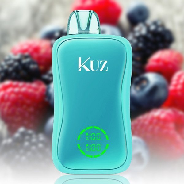 kuz flow 25000 puffs blue raz slushie