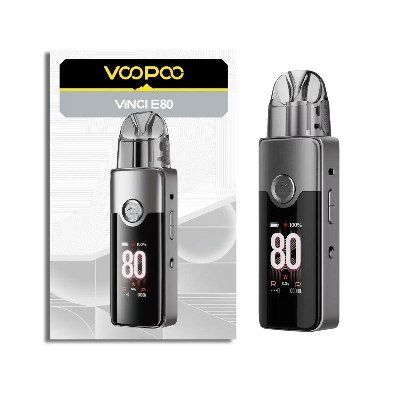 metal-gray-voopoo-vinci-e80.jpg voopoo vinci e80 pod mod kit 80w