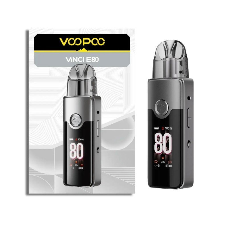 metal-gray-voopoo-vinci-e80.jpg voopoo vinci e80 pod mod kit 80w