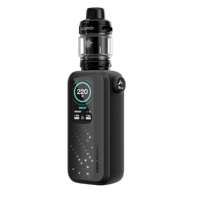 midnight-black-voopoo-vinci-spark220.jpg voopoo vinci spark220 vape mod kit 220w