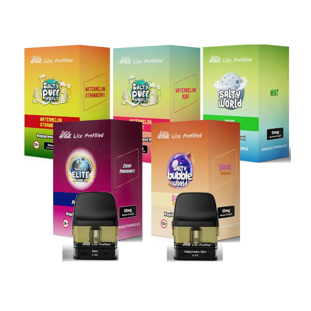 salty rage lite pre filled pods 2x | 28.5mg/ml