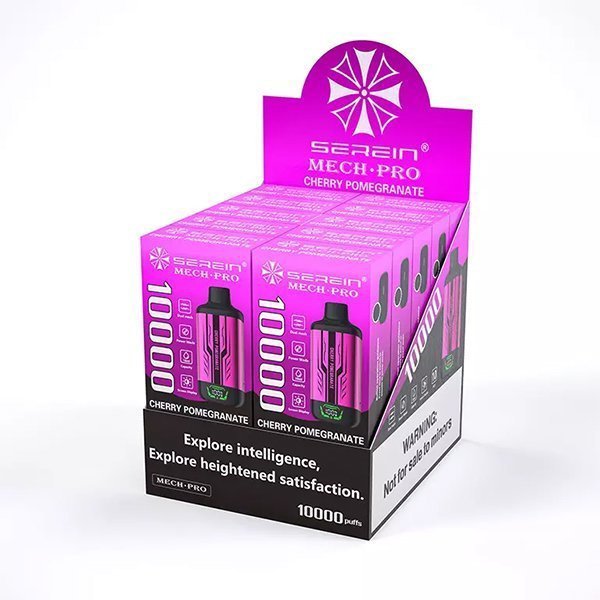 SEREIN MECH-PRO 10000 Puffs serein mech pro 10000 puffs cherry pomegranate