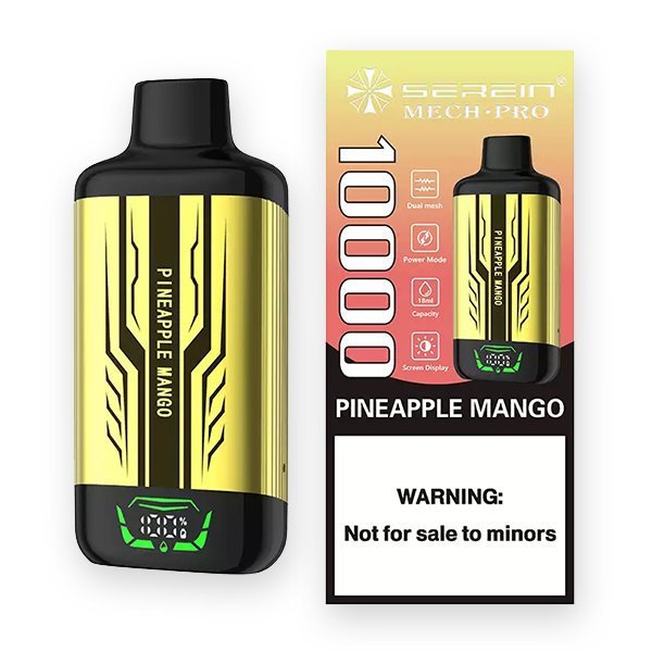 SEREIN MECH-PRO 10000 Puffs serein mech pro 10000 puffs pineapple mango
