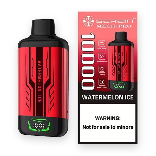 SEREIN MECH-PRO 10000 Puffs serein mech pro 10000 puffs watermelon ice