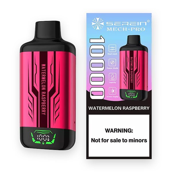 SEREIN MECH-PRO 10000 Puffs serein mech pro 10000 puffs watermelon raspberry