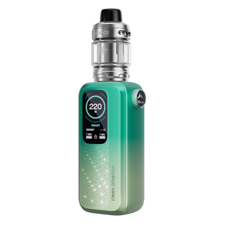 spring-green-voopoo-vinci-spark220.jpg voopoo vinci spark220 vape mod kit 220w