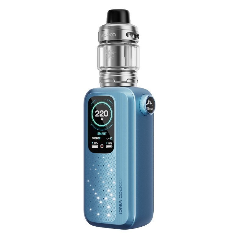 starlit-blue-voopoo-vinci-spark220.jpg voopoo vinci spark220 vape mod kit 220w