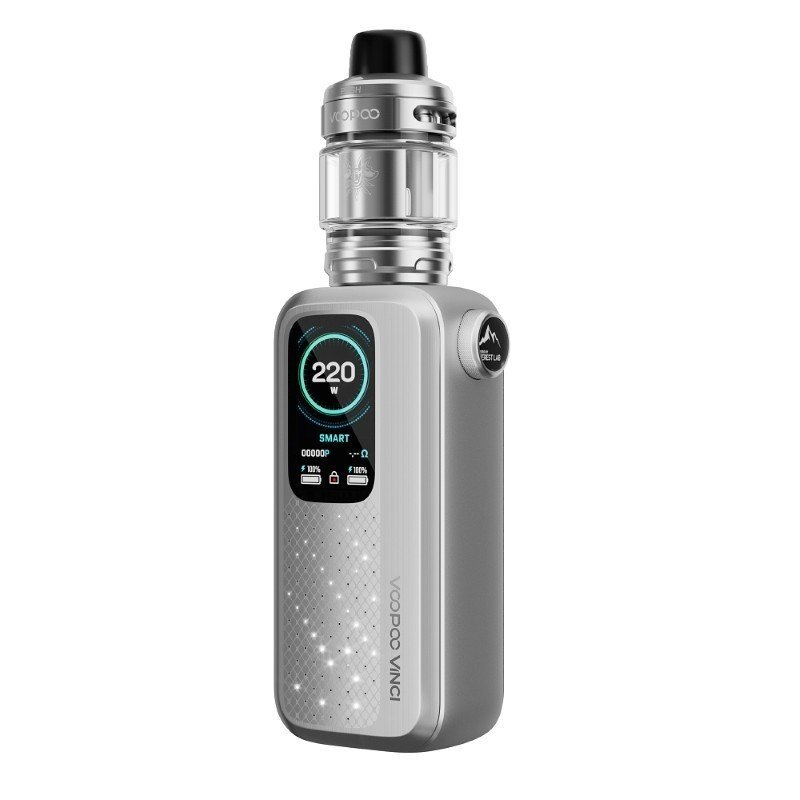 tech-silver-voopoo-vinci-spark220.jpg voopoo vinci spark220 vape mod kit 220w