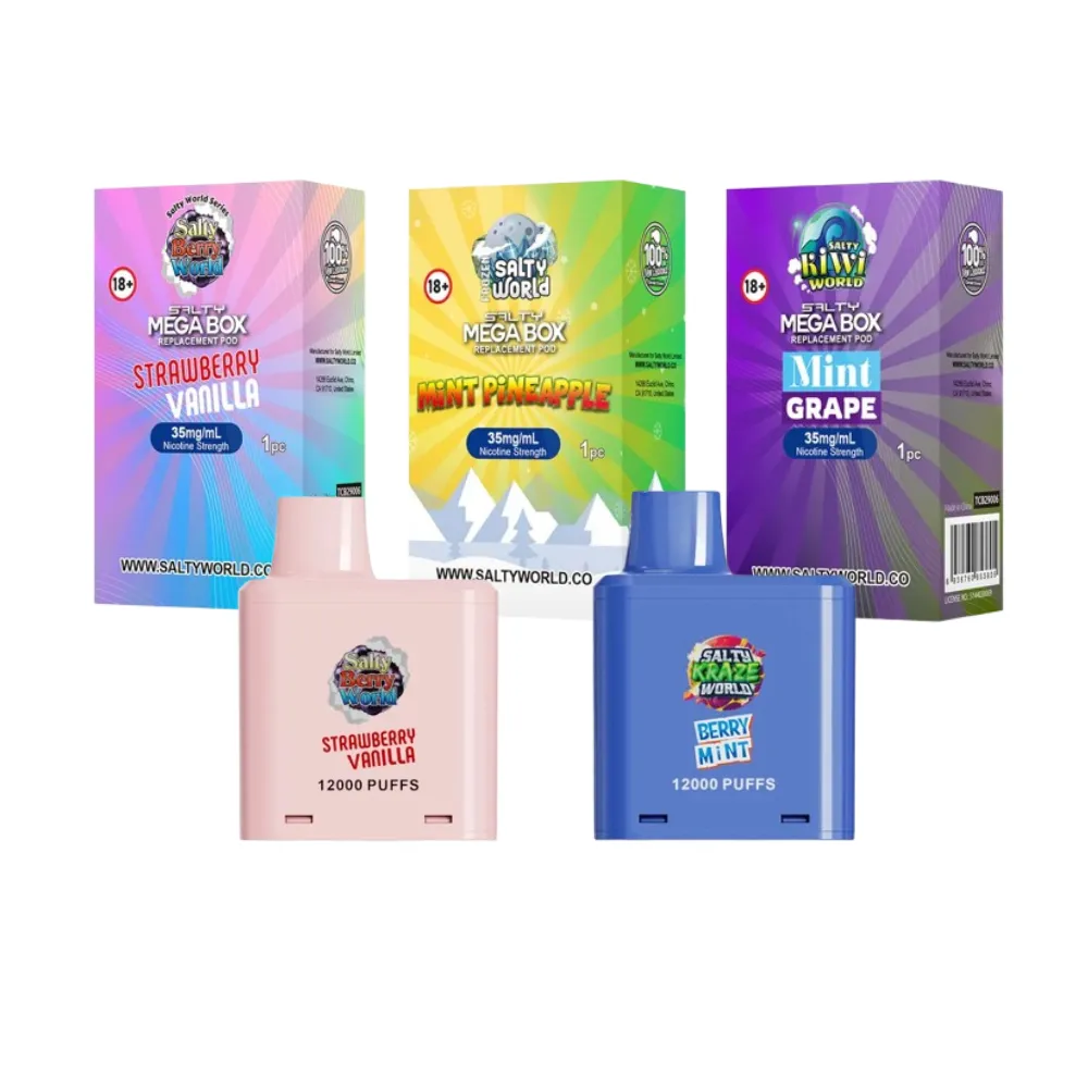 salty mega box pre filled pods 19.95mg/ml